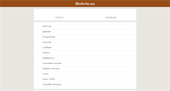 Desktop Screenshot of mobila.az